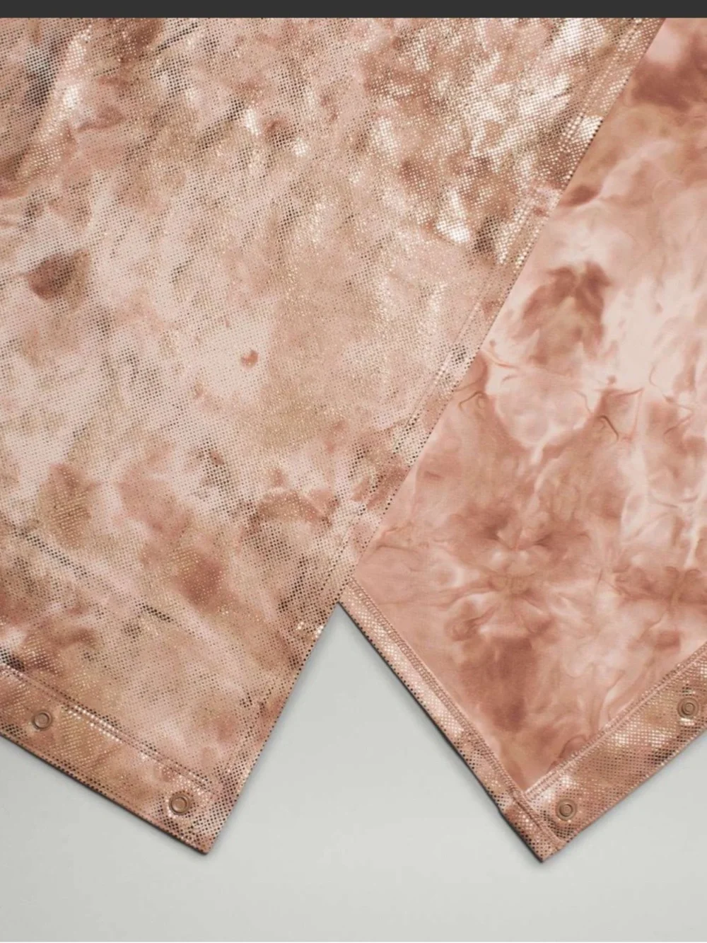 NWT Lululemon Customizable Snap Scarf *Shine Diamond Dye Misty Shell Cacao Diffu